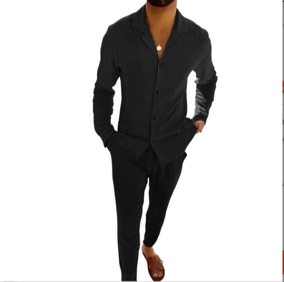Gael – Conjunto relajado de lino para hombre