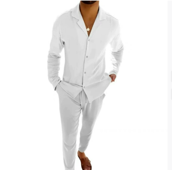 Gael – Conjunto relajado de lino para hombre