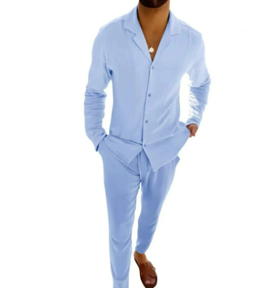 Gael – Conjunto relajado de lino para hombre