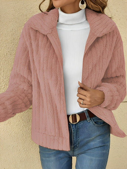 Isabelle - Winter con cuello ancho y cierre frontal