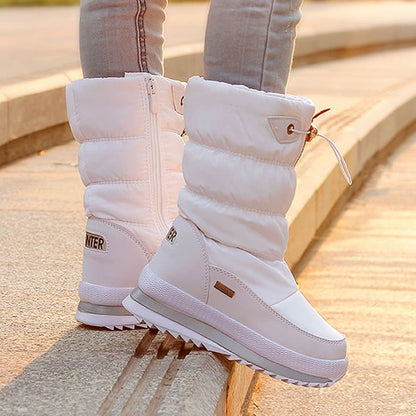 Diana - Botas acolchadas impermeables de invierno para mujer