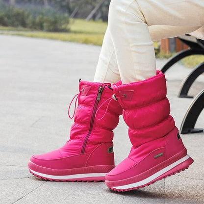 Diana - Botas acolchadas impermeables de invierno para mujer