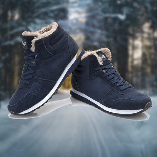 Leo - Zapatillas deportivas de invierno con forro cálido