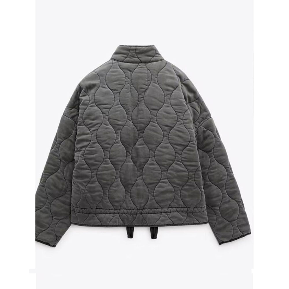 Camila - Chaqueta acolchada para mujer con bolsillos frontales