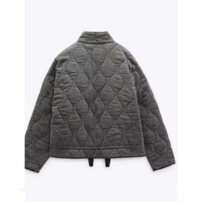 Camila - Chaqueta acolchada para mujer con bolsillos frontales