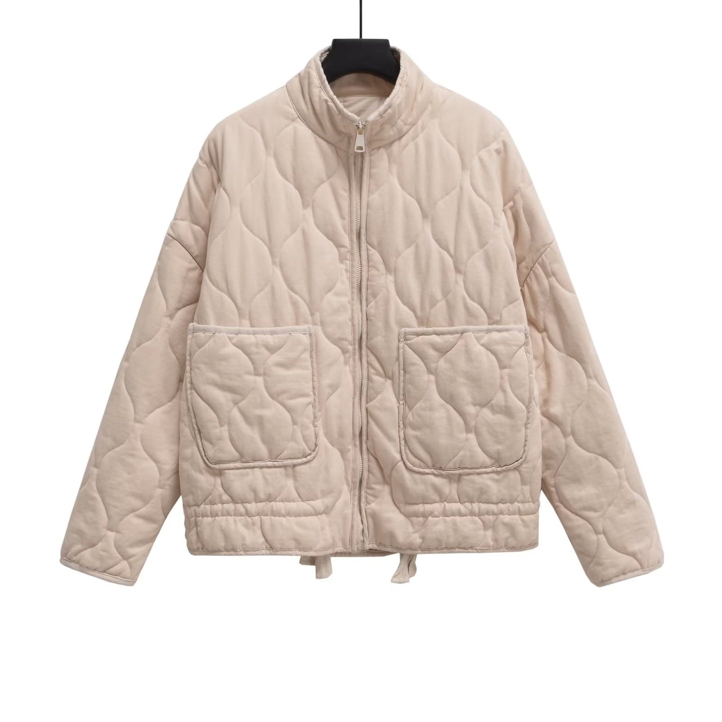 Camila - Chaqueta acolchada para mujer con bolsillos frontales