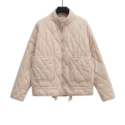 Camila - Chaqueta acolchada para mujer con bolsillos frontales